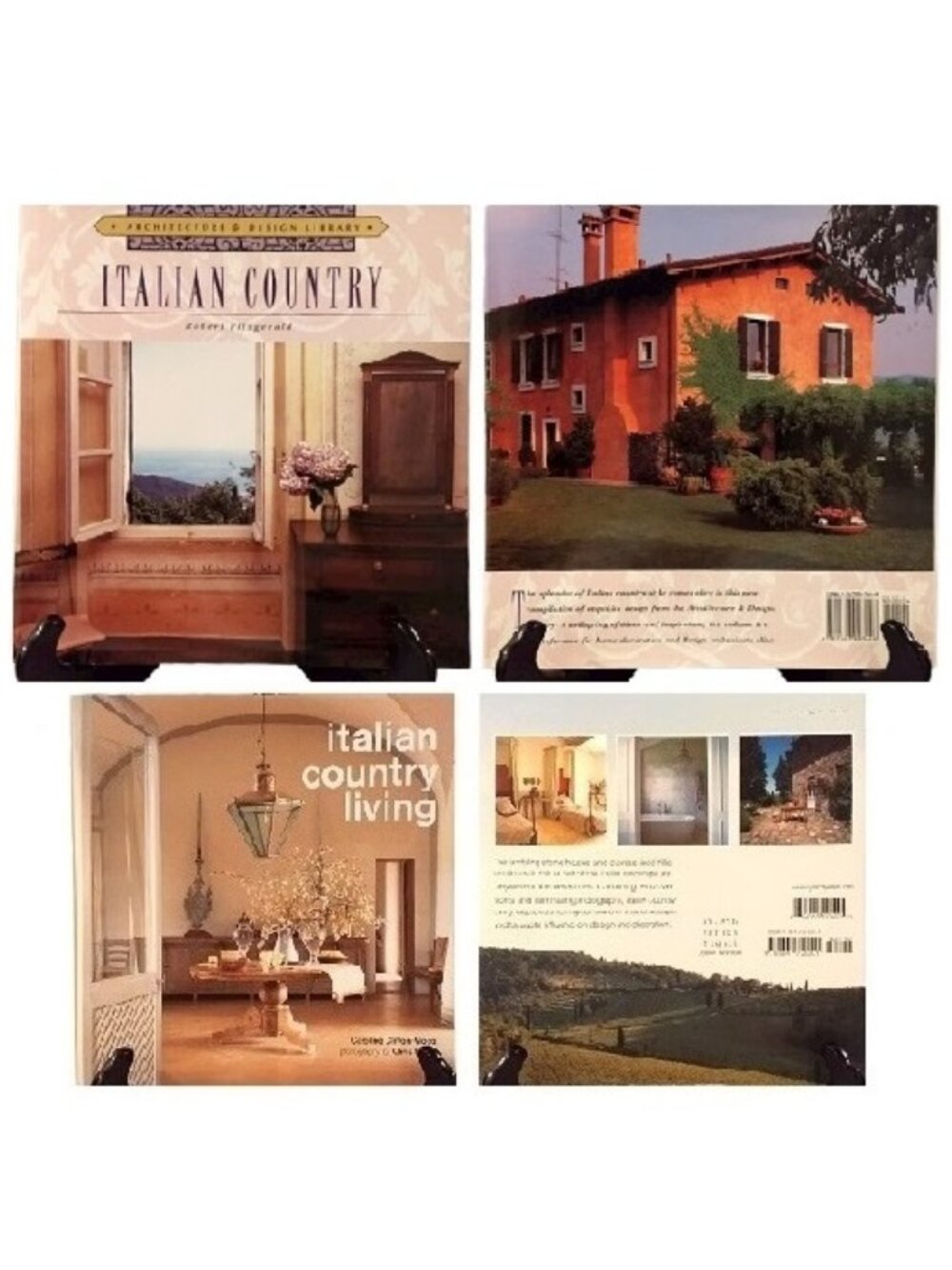 2 Italian Country Living Design & Style Books